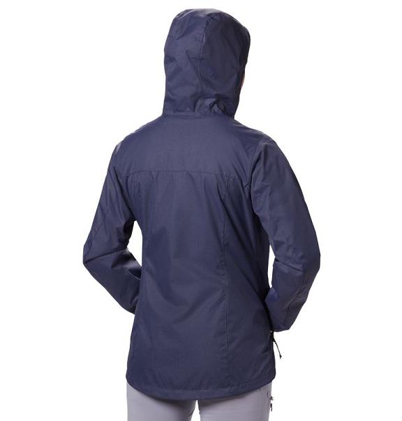 Columbia Rainie Falls Rain Jacket Blue For Women's NZ29748 New Zealand